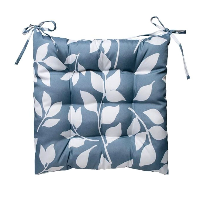 PACK DE 2 COJINES PARA SILLA 40 CM X 40 CM PRADO AZUL - 2