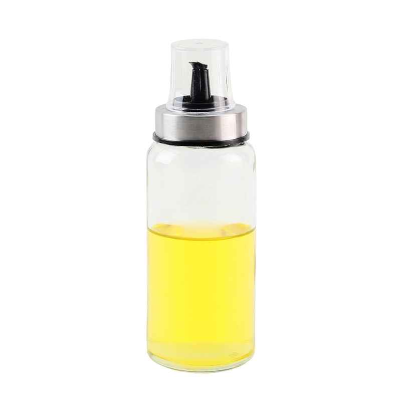 SET ALCUZA VIDRIO 2 BOTELLAS ACEITE Y VINAGRE 250ML ALLEGRA - 3