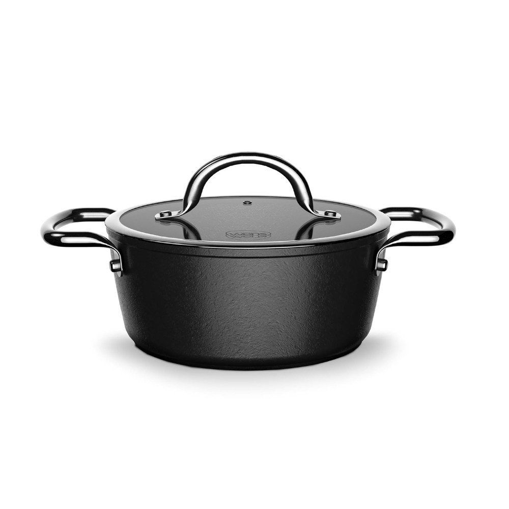 BATERIA DE COCINA 6 PIEZAS ALUMINIO FORJADO BLACK - 2
