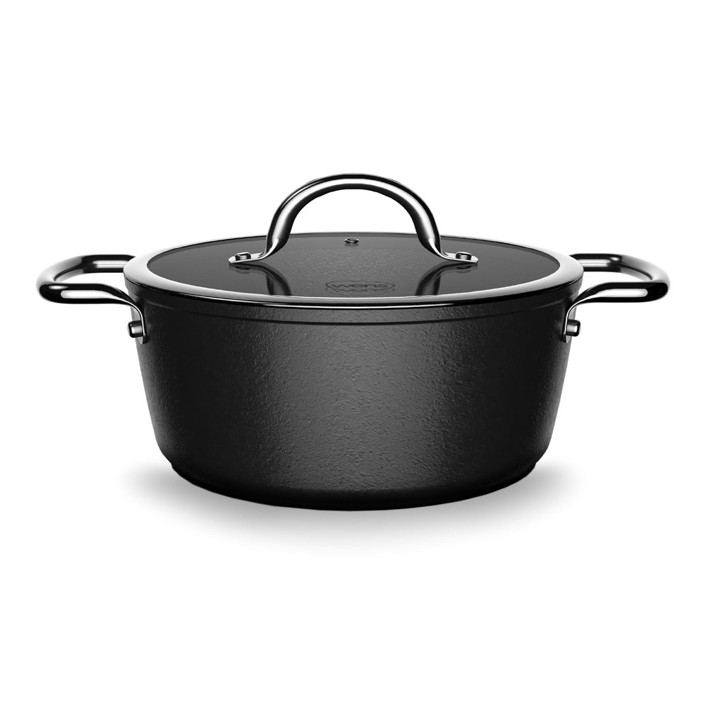 BATERIA DE COCINA 6 PIEZAS ALUMINIO FORJADO BLACK - 3