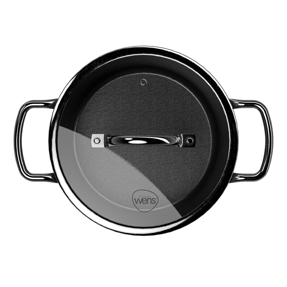 BATERIA DE COCINA 6 PIEZAS ALUMINIO FORJADO BLACK - 5