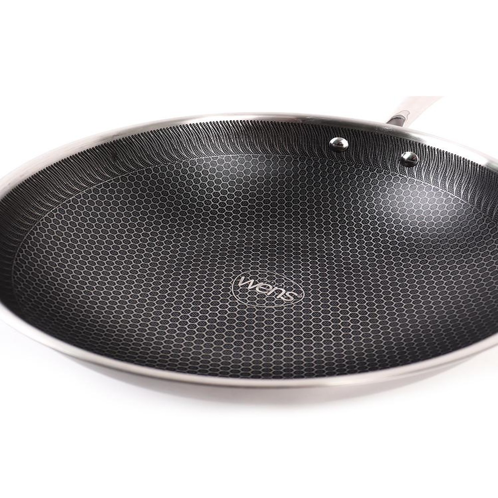 WOK CON TAPA 30 CM, HONEY COMB WENS - 4