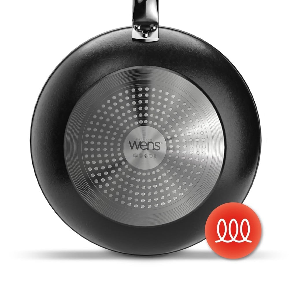SARTE N WOK ALUMINIO FORJADO ANTIADHERENTE 26CM BLACK WENS - 5