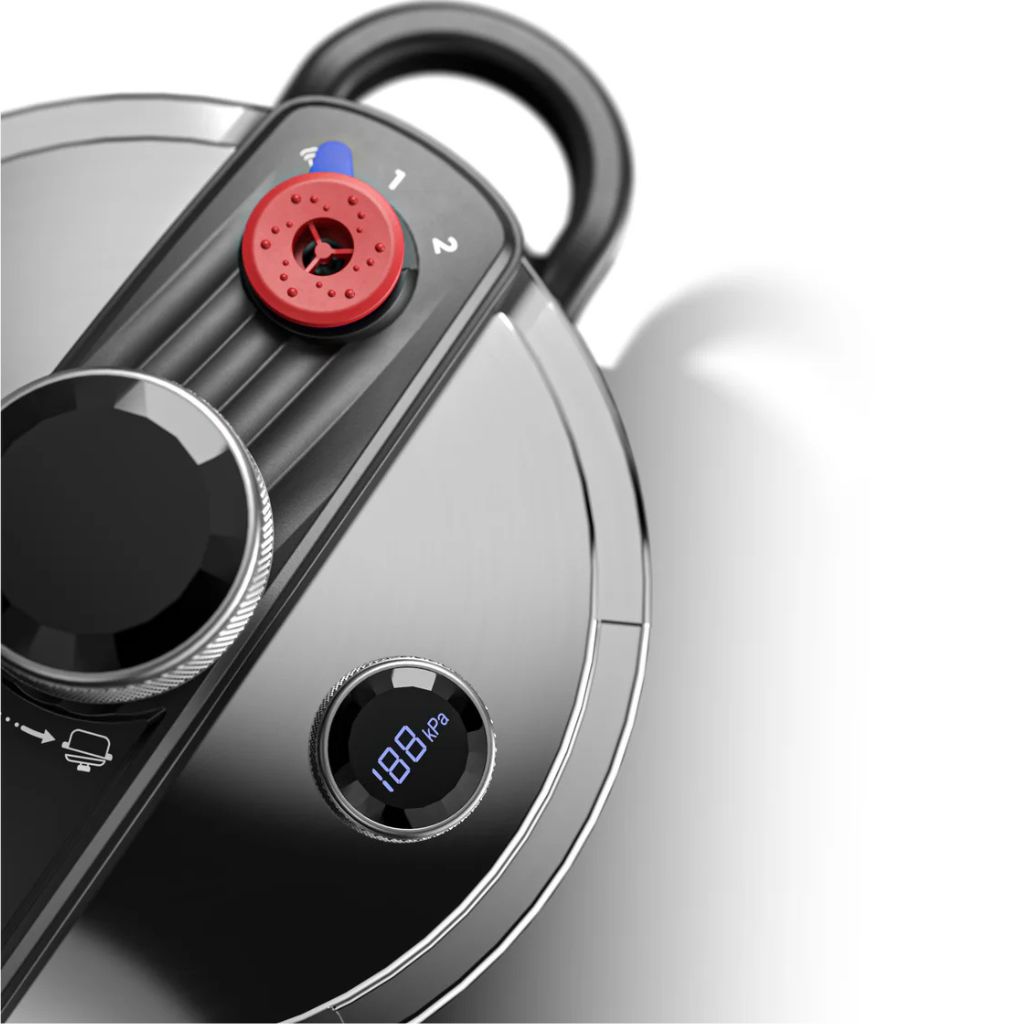 OLLA A PRESION DE ACERO INOXIDABLE 8LTRS NEBULA STEAM WENS - 2