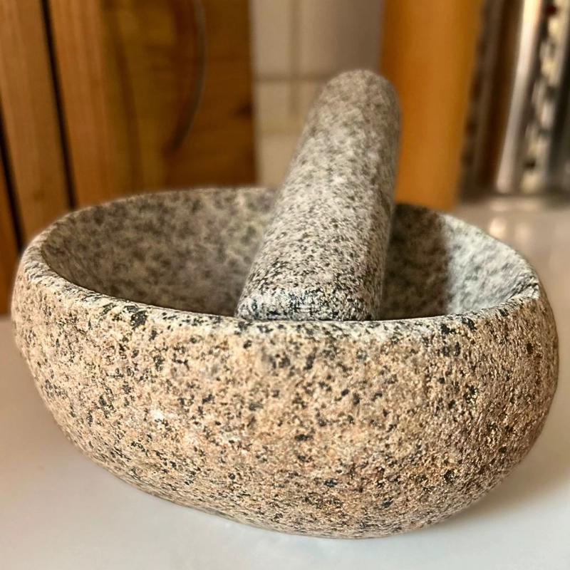 MORTERO DE PIEDRA 15 CM X 8 CM BOHEMIK - 10