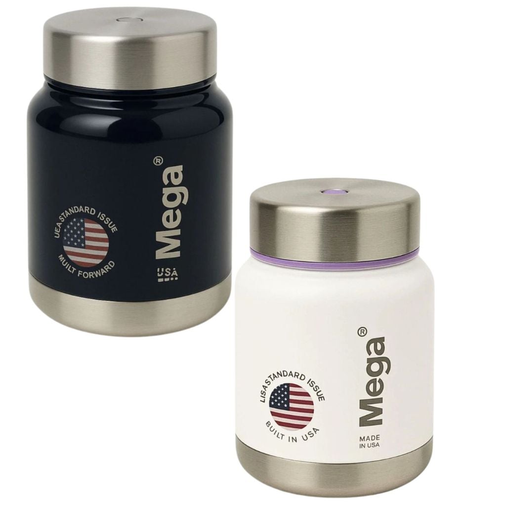 TERMO PARA COMIDA MARCA MEGA DE 500 ML BLANCO - 2