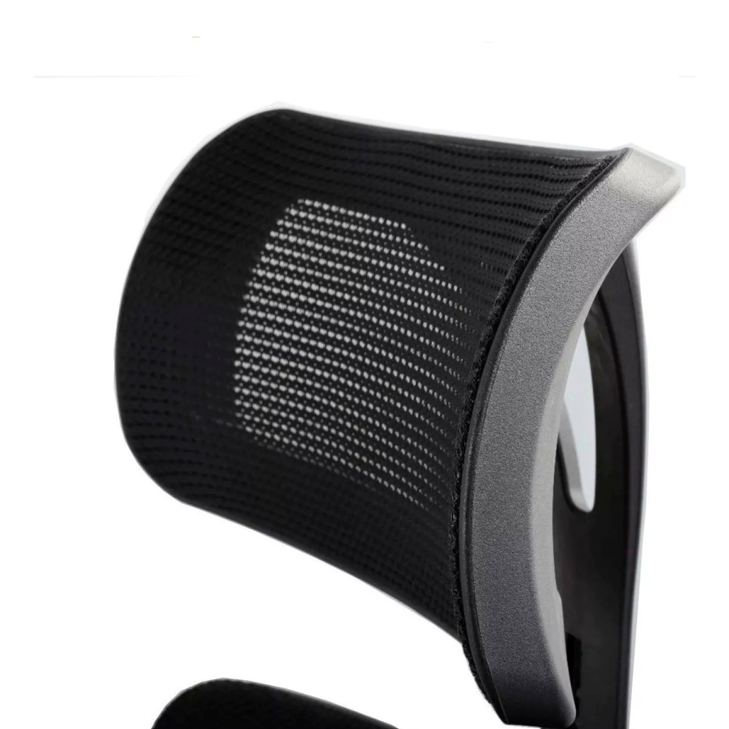 SILLA DE OFICINA MESH NEGRA EJECUTIVA CON APOYABRAZOS Y CABEZA - 7