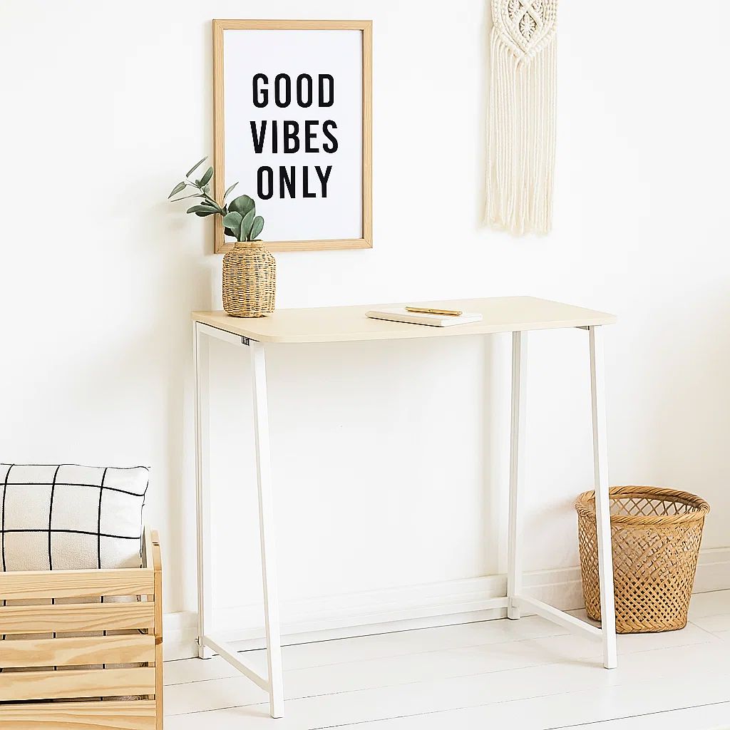 ESCRITORIO FLEX COMPACTO MDF - NATURAL BLANCA - 2