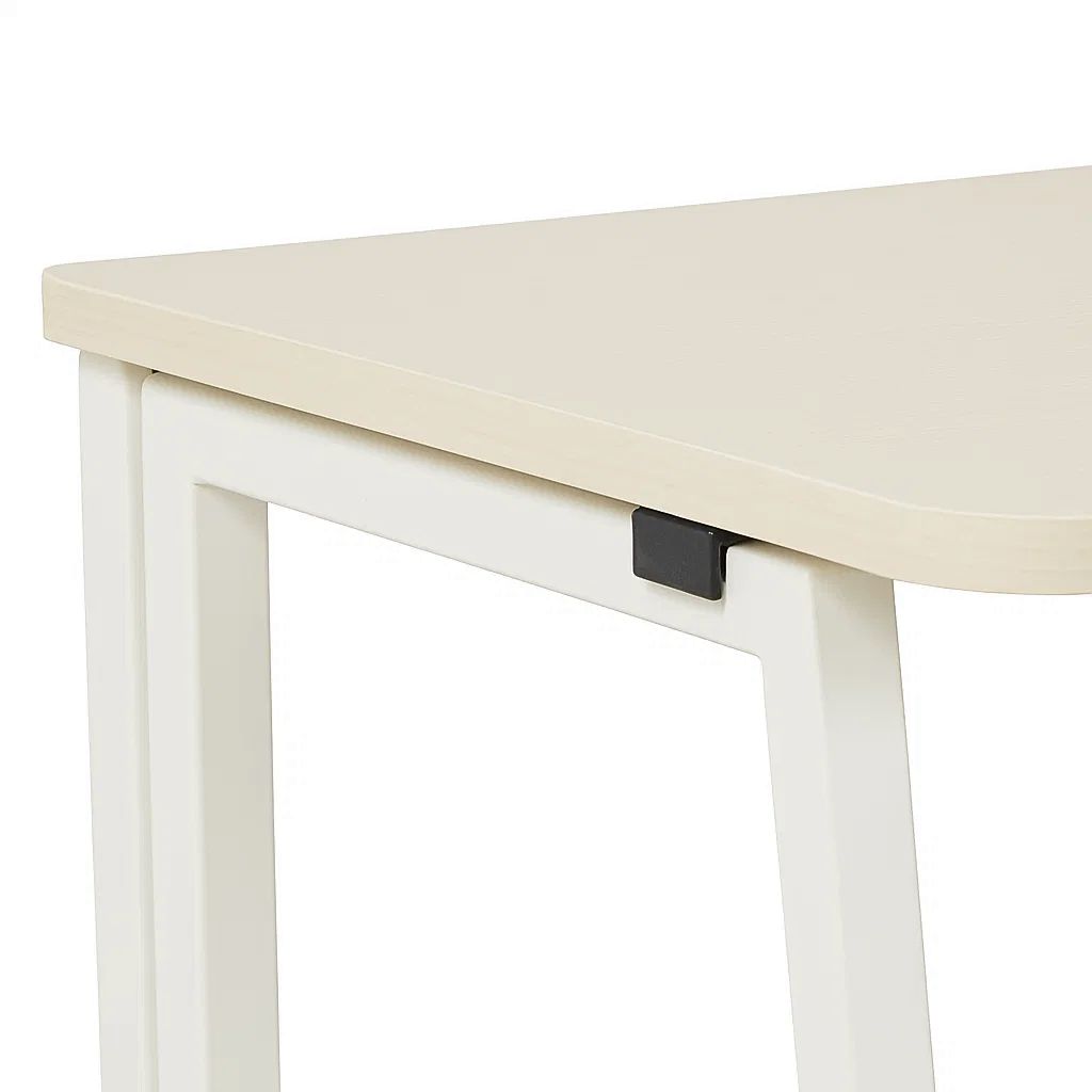ESCRITORIO FLEX COMPACTO MDF - NATURAL BLANCA - 3