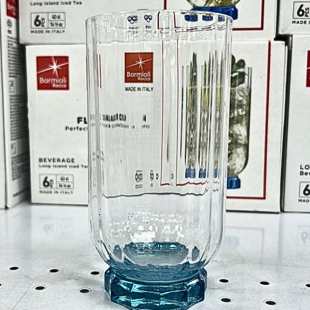 SET DE 6 VASO BORMIOLI ROCCO, 430 ML, AZUL FLORIAN - 4