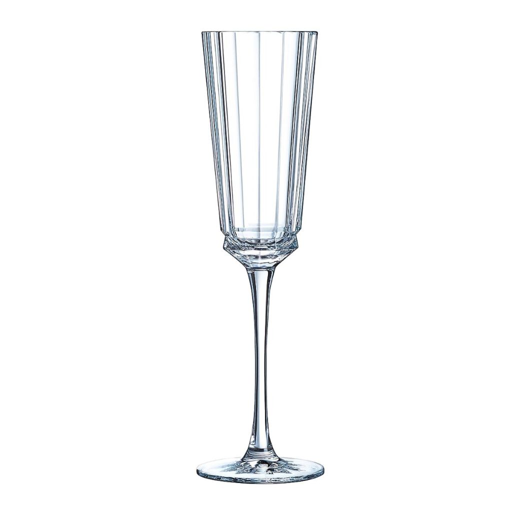 SET DE 6 COPAS FLUTE 170 ML MACASSAR CRISTAL D'ARQUES - 1