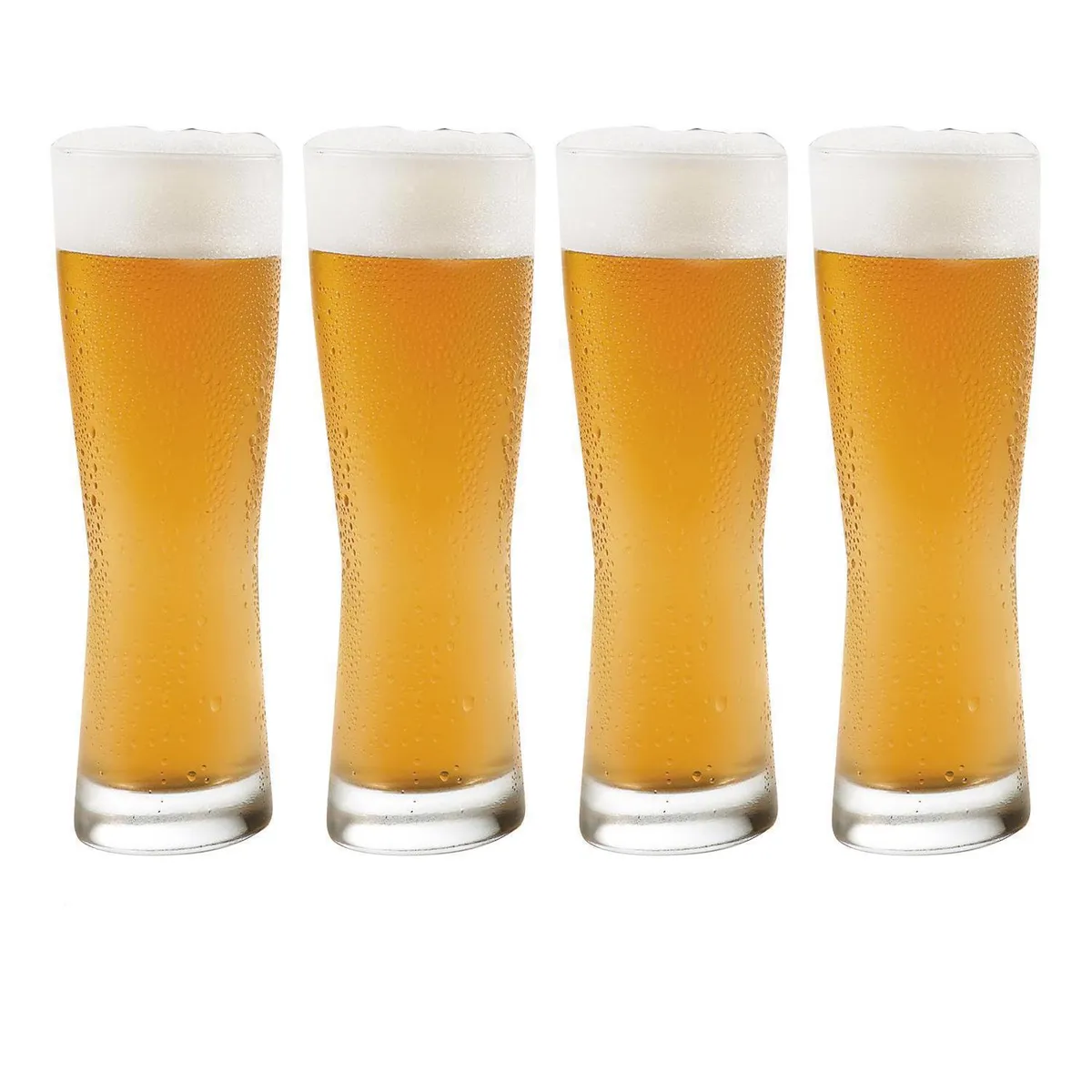 SET 4 VASOS CERVECERO 391ML CRISTAR - 1