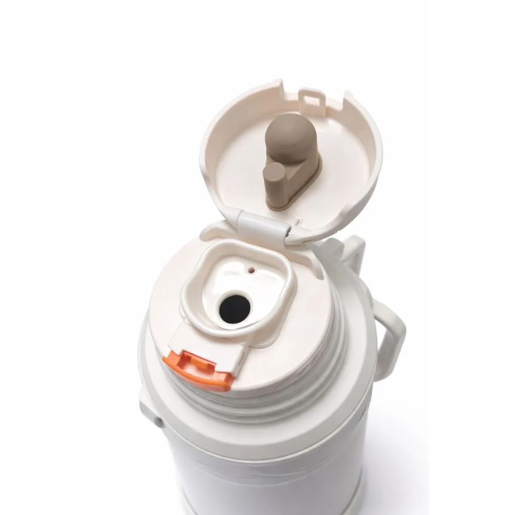TERMO ACERO INOXIDABLE 1.7L MEGA INFINITY CON TAPA TIPO TAZA BLANCO - 3