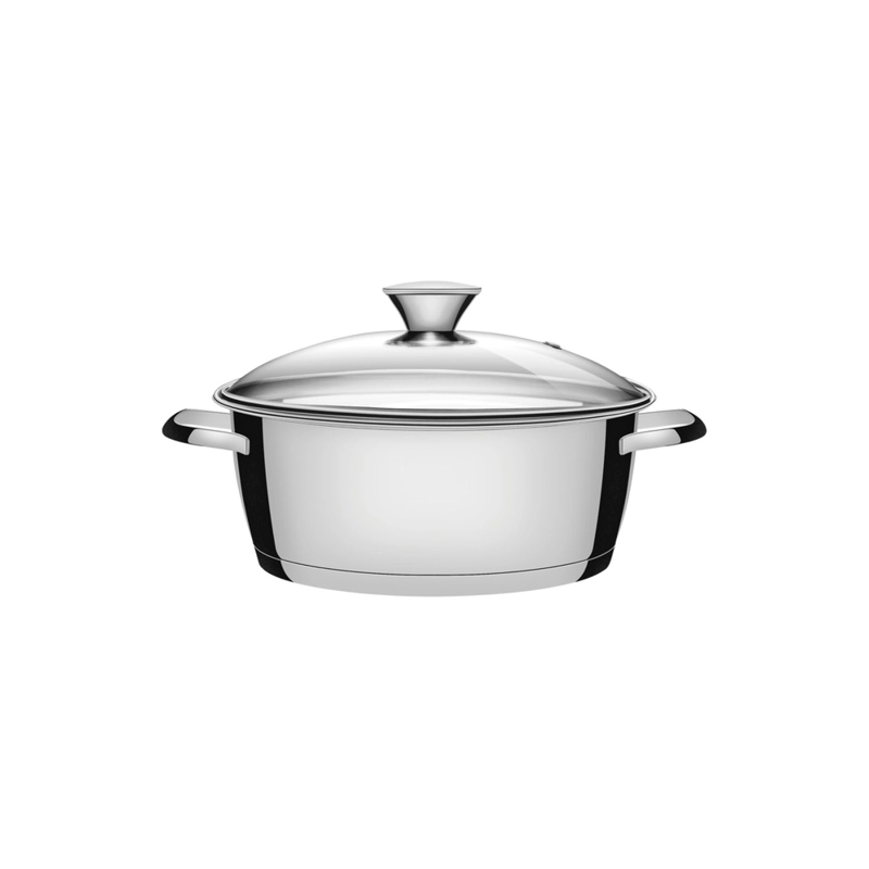 CACEROLA DE ACERO TRIPLE FONDO 22 CM 3,3L TRAMONTINA ALLEGRA - 1