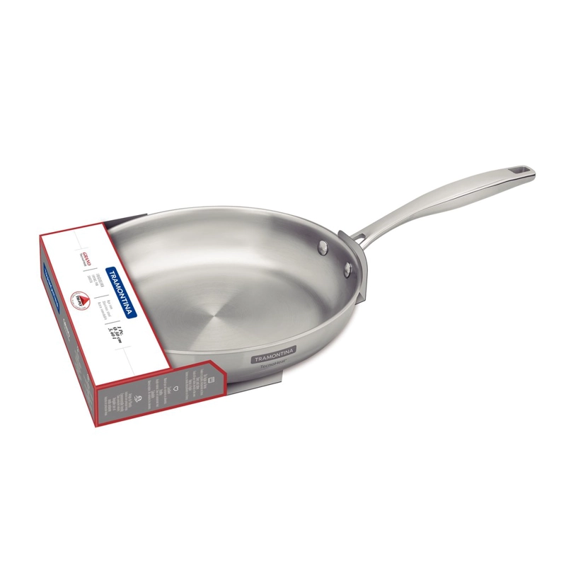 SARTEN DE ACERO CUERPO TRIPLE 30 CM 3,4 L TRAMONTINA GRANO - 6
