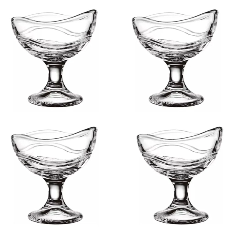 SET DE 4 COPAS DE POSTRE 300CC FLORENCIA - 5