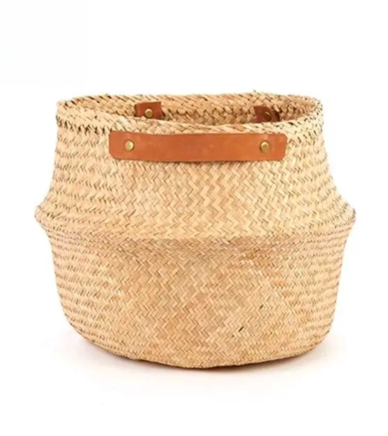 CESTA DARLA FIBRA NATURAL 30 CM X 30 CM PLEGABLE - 1