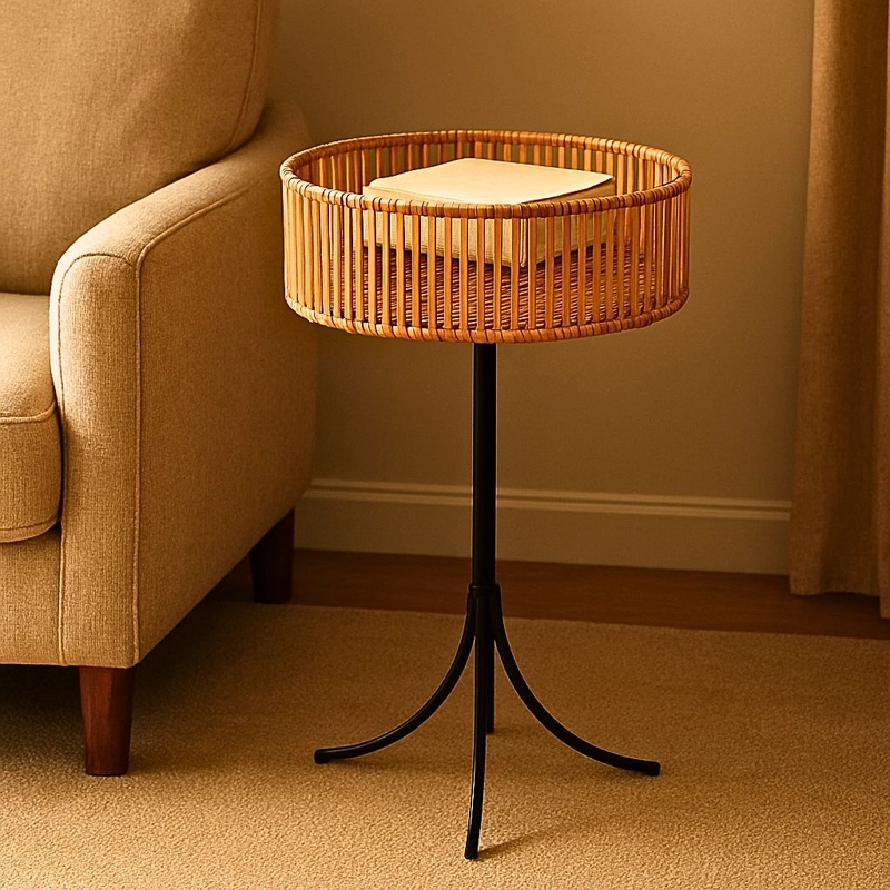 PEDESTAL DECORATIVO MULTIPROPOSITO MATEO 60 CM DE ALTO - 3