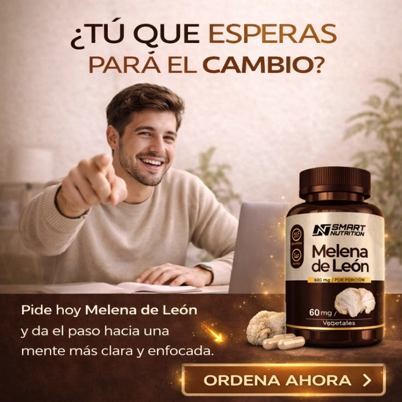 MELENA DE LEON 600 MG (HERICIUM ERINACEUS) - 7