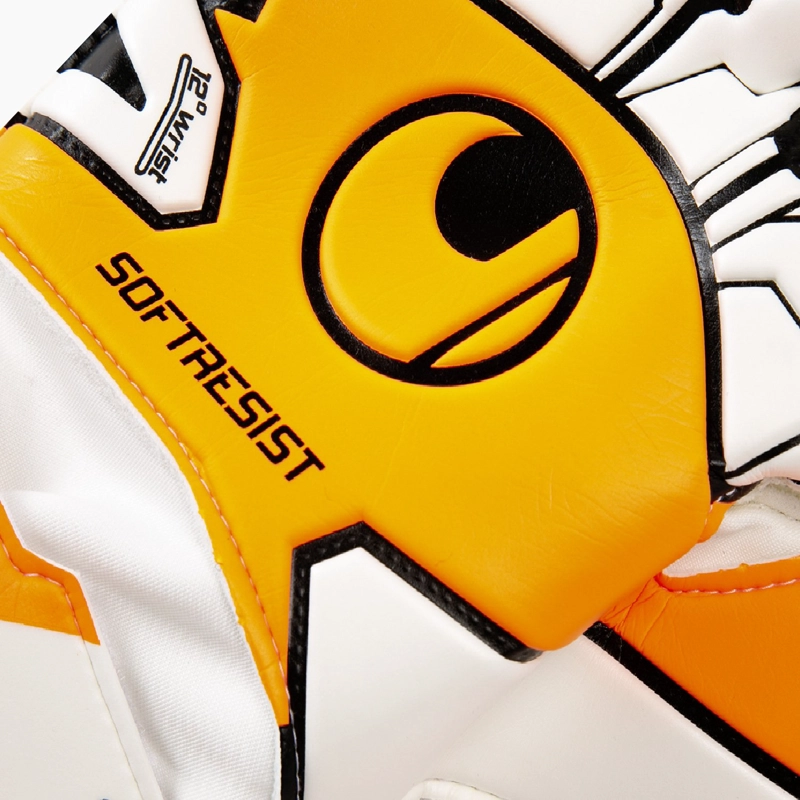 GUANTES ARQUERO UHL SOFT RESIST NA FLUOR/BL/NG - 2