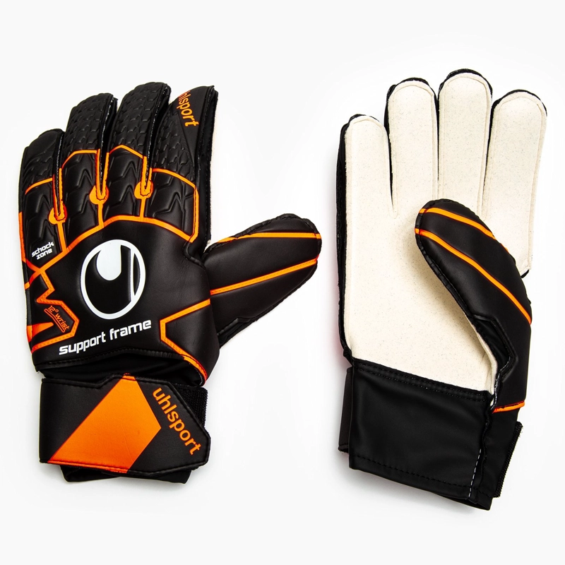 GUANTES ARQUERO SOFT RESIST SOFT (FE RULA) NG/NA/BL UHLSPORT - 1
