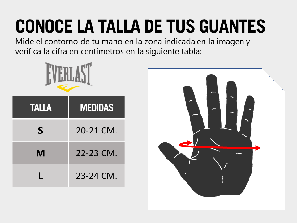 GUANTES TRECK ERGO ROJO EVERLAST - 4