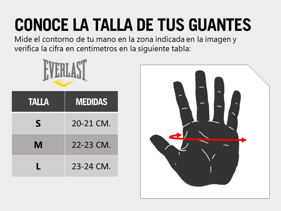 GUANTES TRECK ERGO ROJO EVERLAST - 5