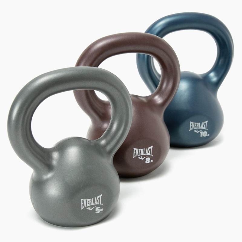 KETTLEBEL EVERLAST 2.3 KG L 5 LB GRIS - 4