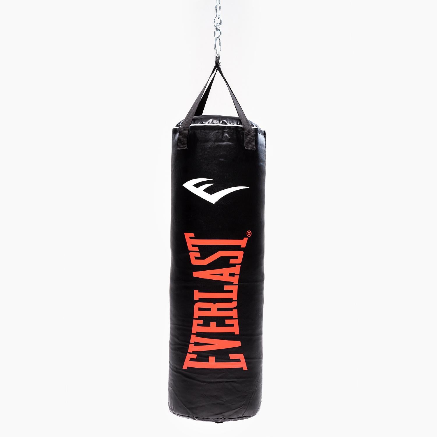 SACO DE BOXEO EVERLAST NEVATEAR EN COLOR NEGRO/EN COLOR ROJO 100 CM - 1