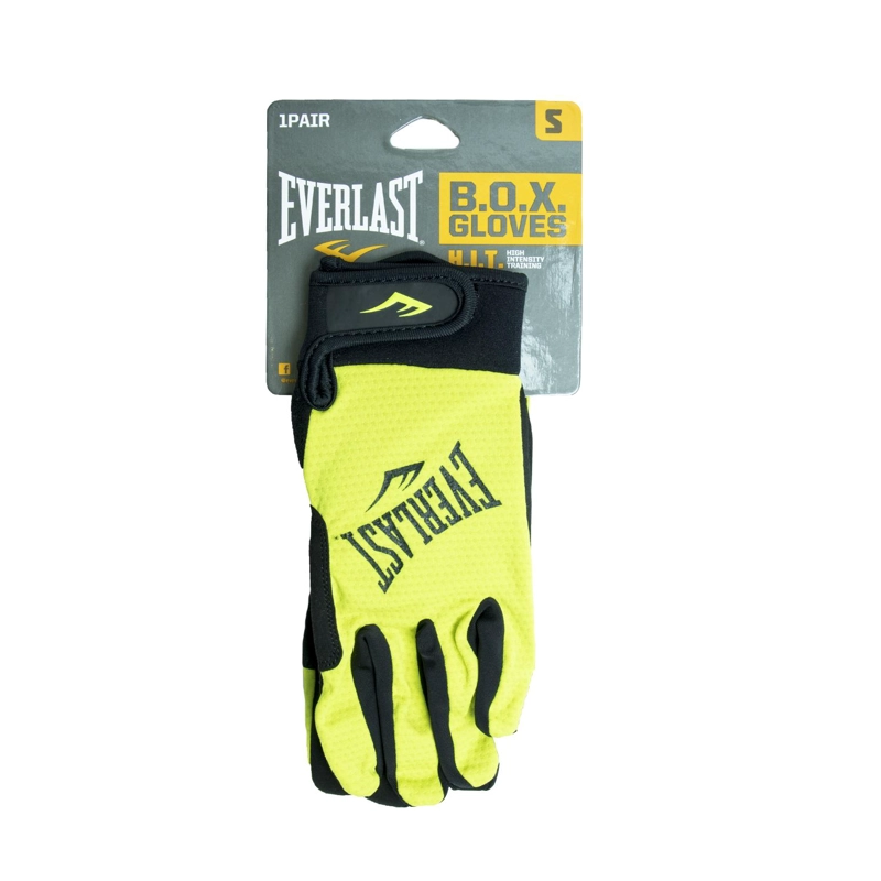 GUANTE CROSSFIT NEGRO/AMARILLO NEON EVERLAST - 2