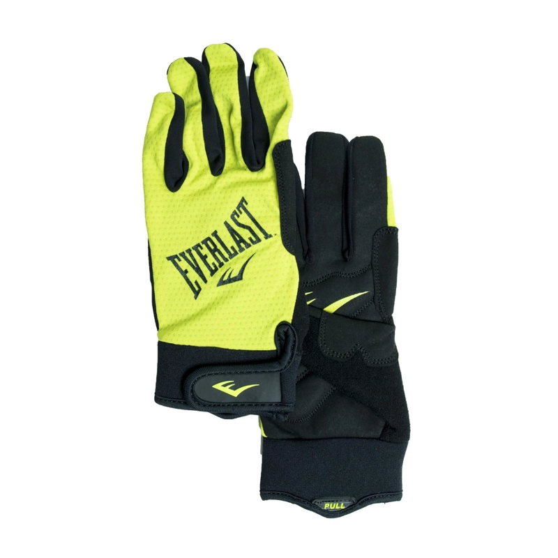 GUANTE CROSSFIT NEGRO/AMARILLO NEON EVERLAST - 3