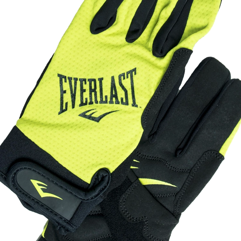 GUANTE CROSSFIT NEGRO/AMARILLO NEON EVERLAST - 4