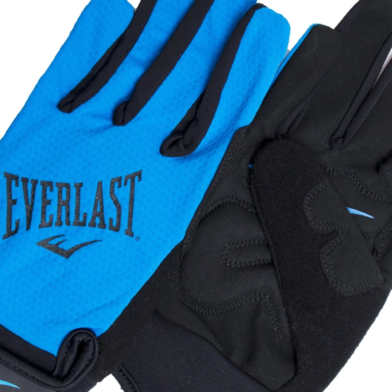 GUANTE CROSSFIT NEGRO/AZUL EVERLAST - 3