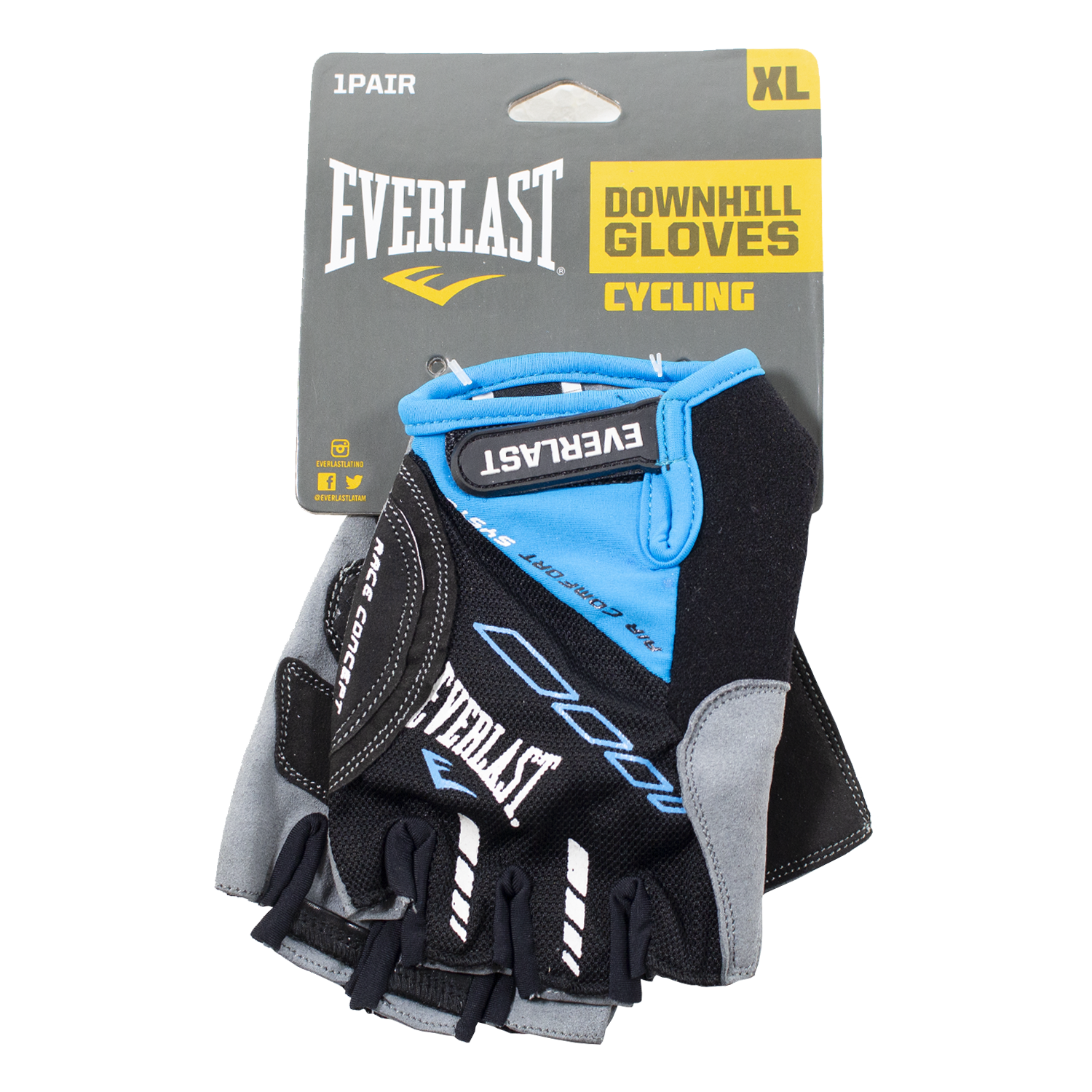 GUANTES TRECK DOWN HILL AQUA EVERLAST - 1