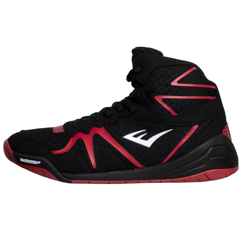 ZAPATILLAS DE BOXEO EVERLAST PIVT LOW TOP NEGRO/ROJO - 1