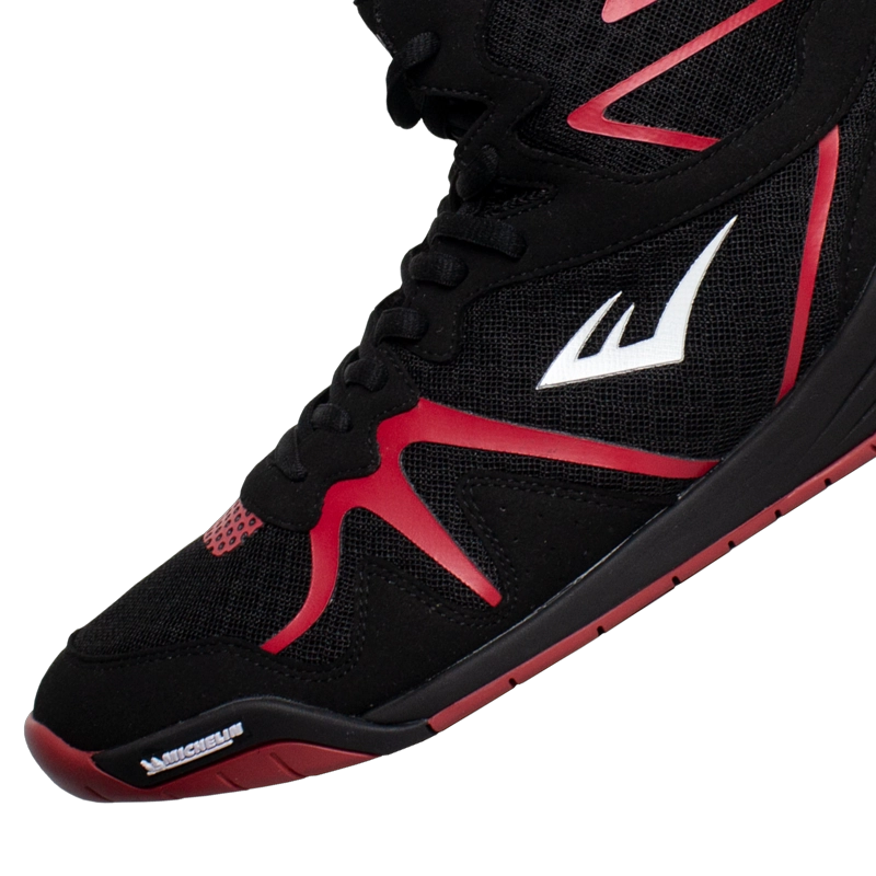 ZAPATILLAS DE BOXEO EVERLAST PIVT LOW TOP NEGRO/ROJO - 3
