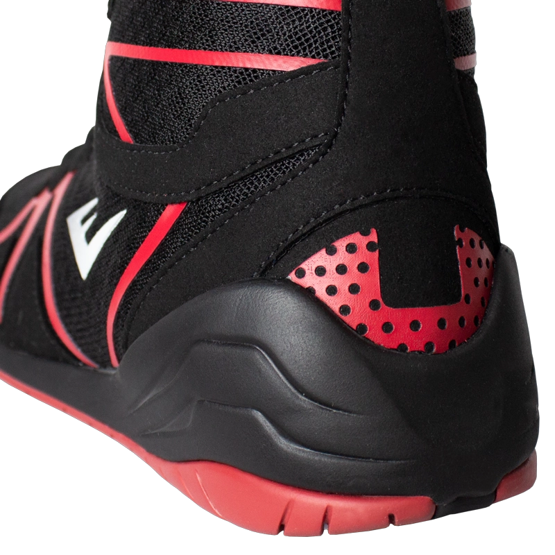 ZAPATILLAS DE BOXEO EVERLAST PIVT LOW TOP NEGRO/ROJO - 4