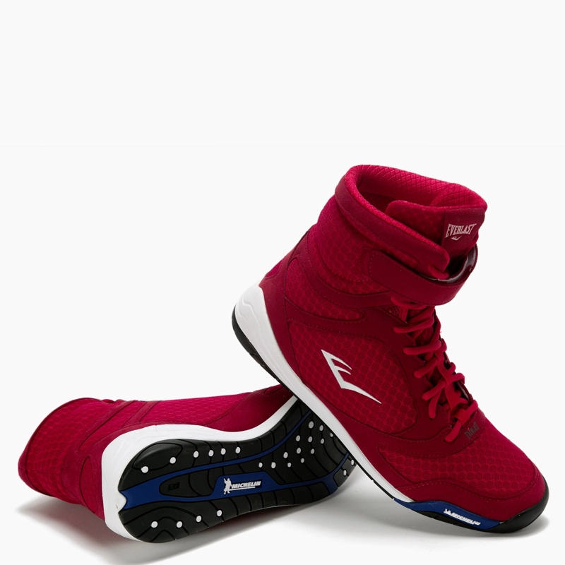 ZAPATILLAS HOMBRE EVERLAST TRAINING ROJO BOXEO ELITE - 2