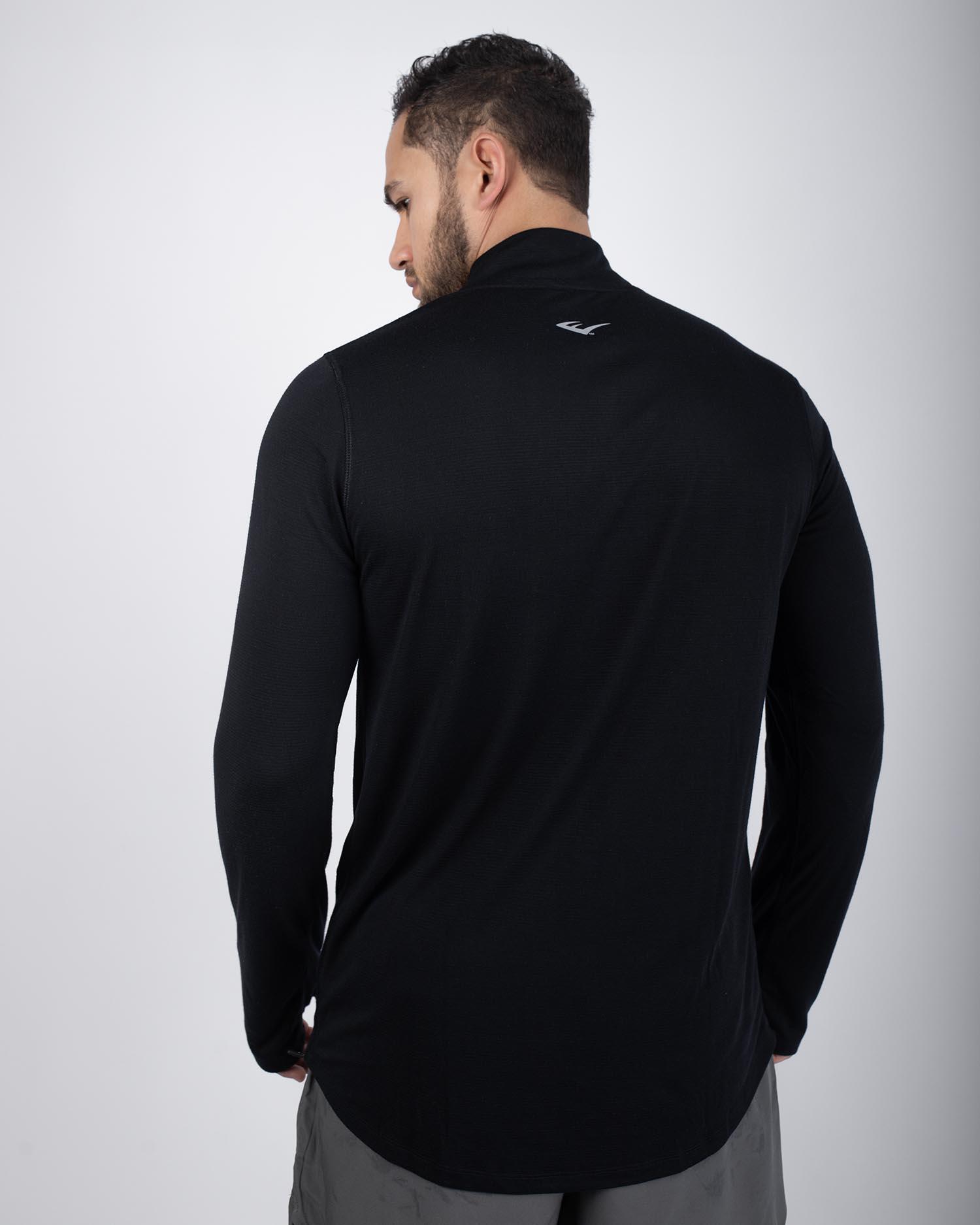 POLERA HOMBRE EVERLAST M/L QTR ZIP RUNNING EVE - 2
