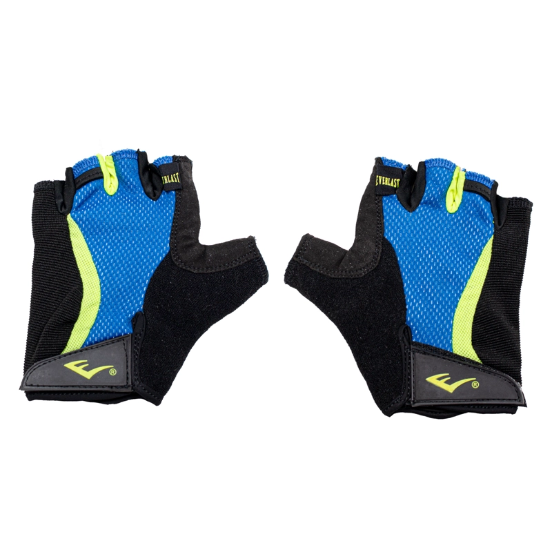 GUANTE EVERLAST PESAS NILO II NEGRO CYAN - 3