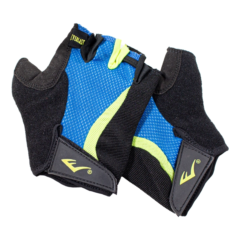 GUANTE EVERLAST PESAS NILO II NEGRO CYAN - 5