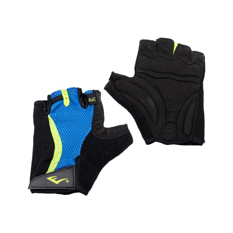 GUANTE EVERLAST PESAS NILO II NEGRO CYAN - 6