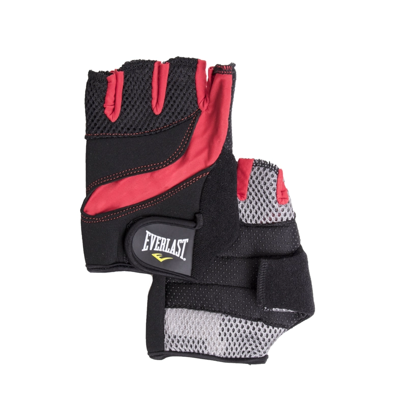 GUANTE EVERLAST TRECK ALPINO NEGRO ROJO - 2