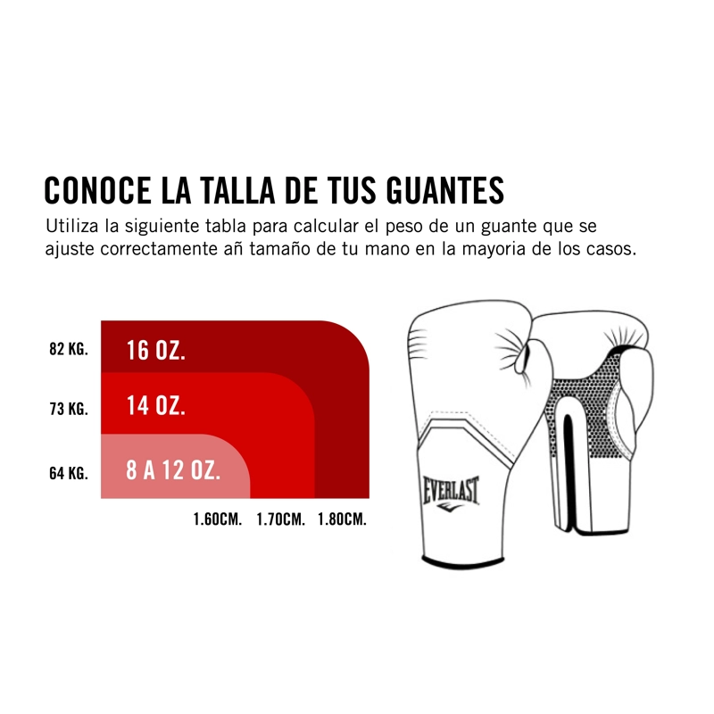 GUANTES DE BOXEO PROSTYLE 2 ROJO EVERLAST - ROJO - 16 ONZAS - 2