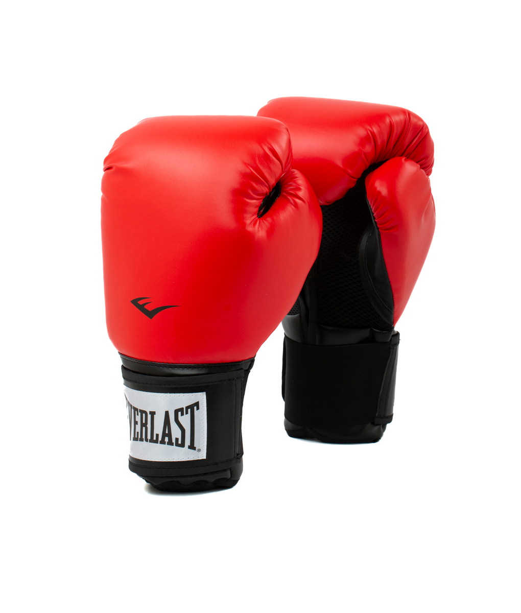 GUANTES BOXEO CUERO EVERLAST PROSTYLE 2 ROJO - 1