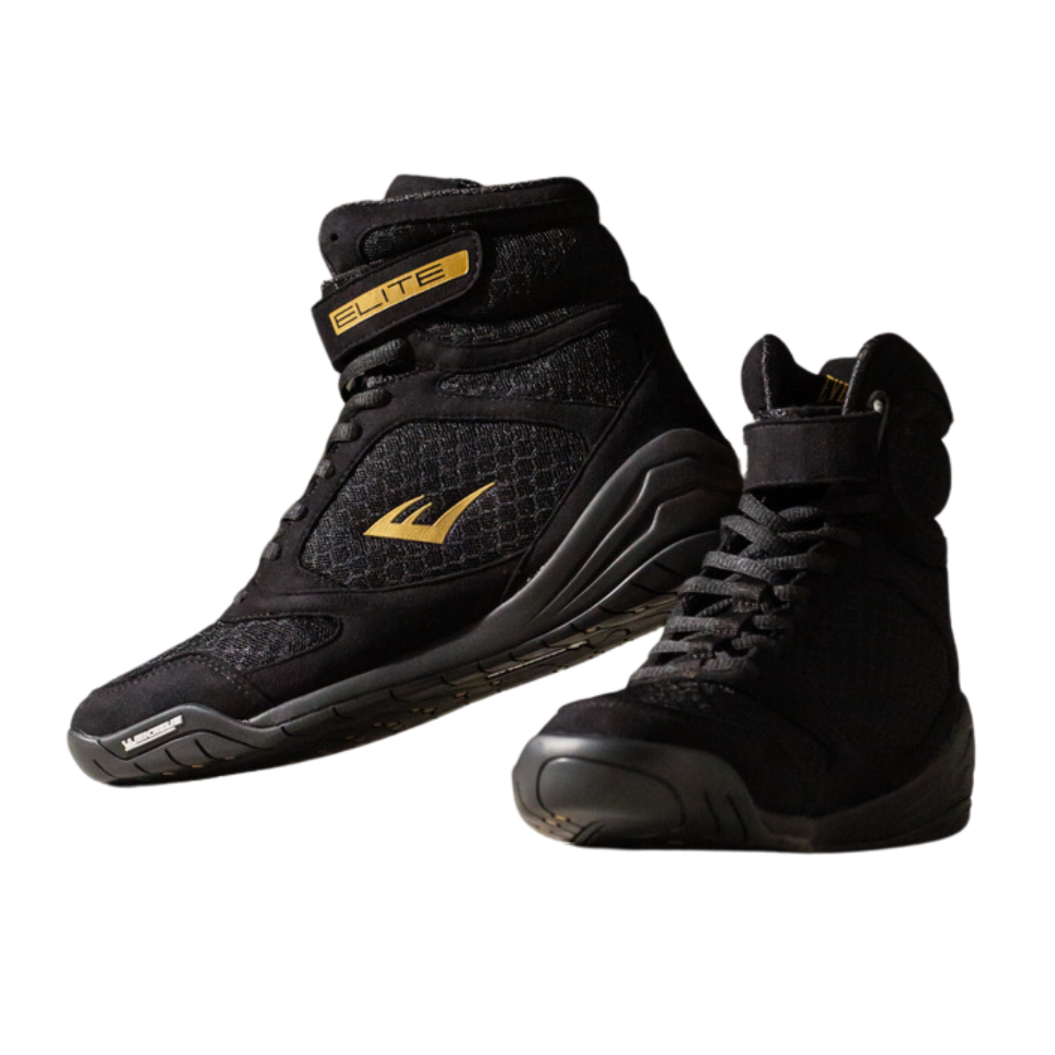 ZAPATILLAS DE BOXEO EVERLAST ELITE PRO 2 NEGRO - 1