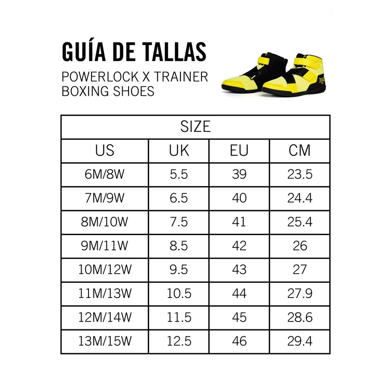 ZAPATILLAS HOMBRE EVERLAST TRAINING AMARILLO MICROFIBRA POWERLOCK TRAINER - 7