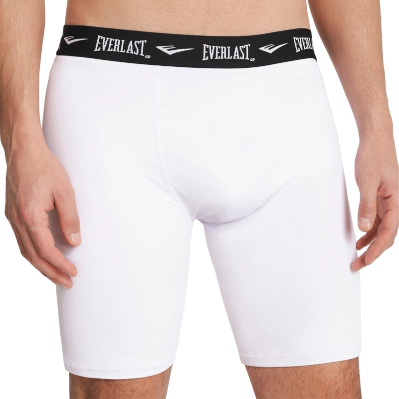 EVERLAST CALZA DE COMPRESIÓN HOMBRE EVERLAST BLANCO CORTA
