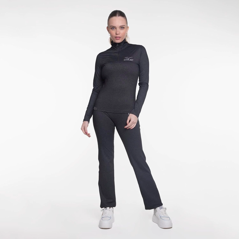 POLERA M/L BASIC TITANIO EVERLAST - 4