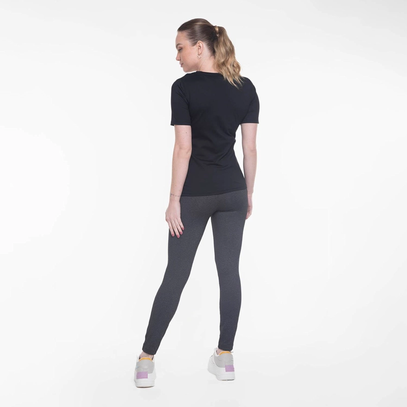 POLERA M/C BASIC NEGRO EVERLAST - 2
